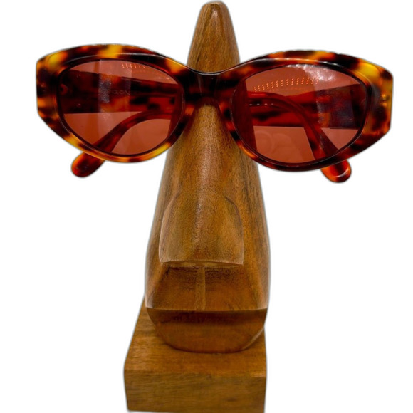 Vogue Vintage Sunglasses Tortoise Modified Cat Eye Style: Florence Made in Italy - Picture 1 of 9